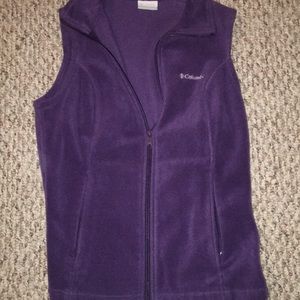 Purple Columbia vest size small